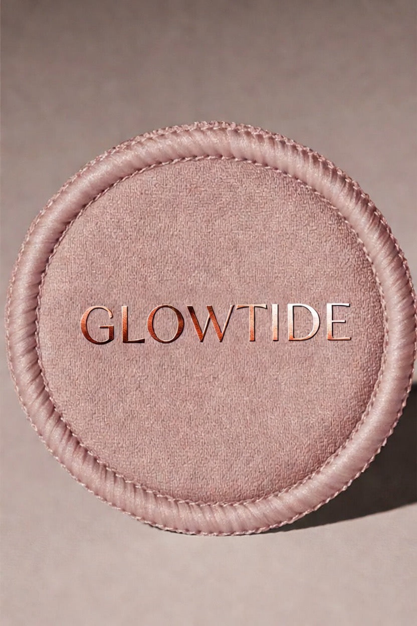 Glowtide Herbruikbare Reinigingspads — Set van 7 inclusief waszakje