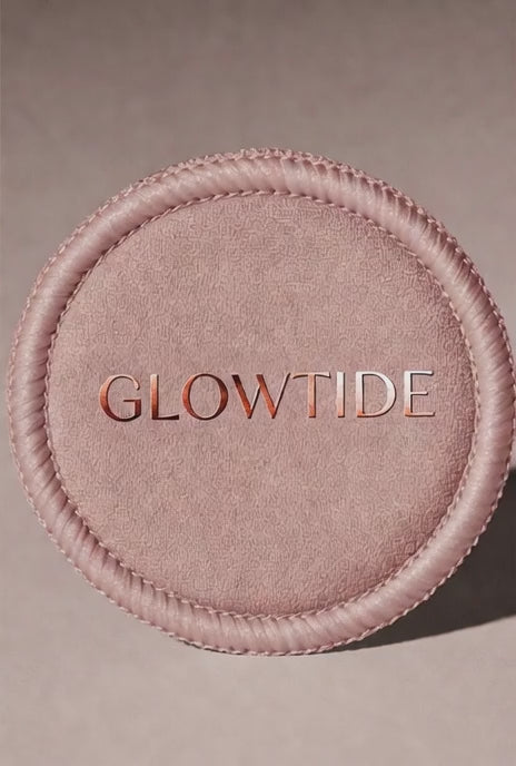 Glowtide Herbruikbare Reinigingspads — Set van 7 inclusief waszakje